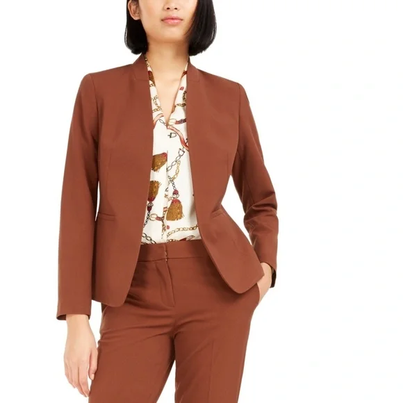 Bar III Jackets Coats Bar Iii Womens Princess Seam Open